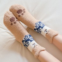 시바견 스카프 수면양말 수족냉증 겨울 보온 부드러운 귀여운 임산부 산모 WI013WI