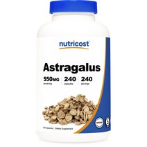 뉴트리코스트 황기 550mg 캡슐, 1개, 240개입