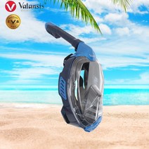 밸런시스 스노쿨링 세트, 풀페이스 M 블루