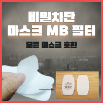 유파트너 [50매] 국내생산 멜트블로운 정전식 마스크 필터 리필용, 1세트, 50개