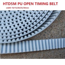 컨베이어 벨트 컨베어 롤러 콘베어 폴리 우레탄 치아 전송 타이밍 개방형 스틸 코드 너비, 25mm, 4미터