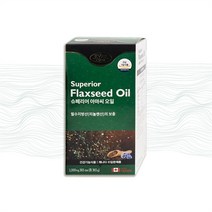 [에버그린] 리놀렌산 슈페리어 아마씨 오일 365캡슐, 필수지방산아마씨오일영양제