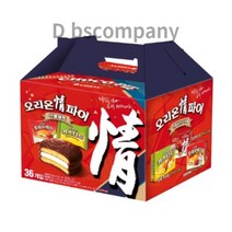 오리온 인기파이 3종 선물세트, 3가지 인기파이, 50set