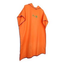 마이크로 화이버 잠수복 가운 케이프 후드 판초 속건 수영 후드 타월 비치 서핑 판초 컴팩트 라이트 오픈 타월, 주황색, 다른, 협동사