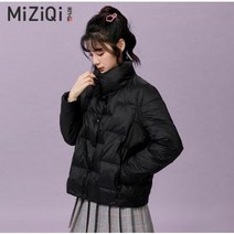 여자 경량 숏 패딩 카라 예쁜 깔끔한 데일리