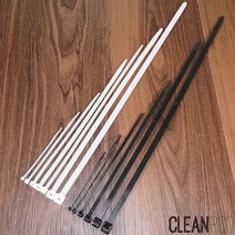 동아뉴텍 케이블타이 140mm 백색 흑색 10, 백색(아이보리)