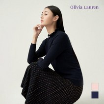 [올리비아로렌] 잔프릴넥 기본 풀 오버 VOBBLXW9241