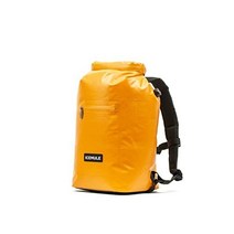 ICEMULE Jaunt 접을 수 있는 배낭 쿨러 – 핸즈프리 100% 방수 24시간 이상, Mango, Small - 9L