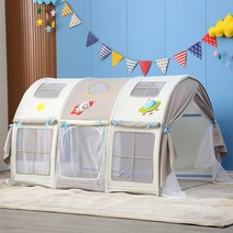 2층 침대 난방 텐트 2섹션 벙커침대텐트 이케아쿠라 아이방꾸미기, 7호그레이스페이스[메쉬포함]