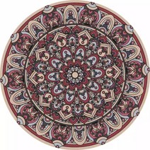 러그 미니 천연 물결 파스텔 베란다 플라워 블랙 카펫 자취방 인테리어 발매트 카페트