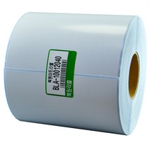 북원라벨 아트지 100X120mm 지관40mm 롤라벨 아트라벨 BLA-10012040