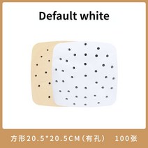 기름종이 유산지제작 종이호일 미용용품100PCS 공기 프라이어에 대 한 실리콘 오일 종이 액세서리 베이킹, 10 square 20.5cm