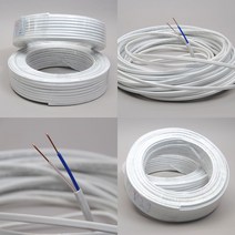 로맥스전선(CVF) 1.5*2C 2.5*2C 4.0*2C 70M/롤 단위 판매 실내배선 전원선 스위치 콘센트선, 1.5-2C, 1개
