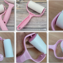 돌돌이 청소기 집안 먼지 제거 테이프 클리너 고양이 털