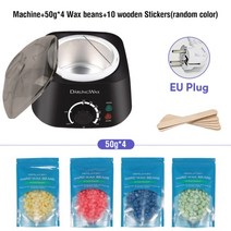 왁싱워머기 셀프 브라질리언 왁싱 전문가용 제모 20, eu 플러그 콩 200g