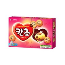 롯데 인간사료 스낵바 어린이간식 칸쵸 196g 2개 사무실다과 홈파티, 27개