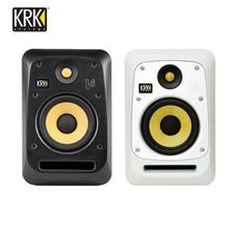 (KRK (모니터스피커 V6S4 (1개 블랙 모니터스피커/블랙