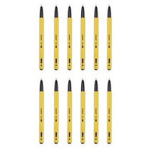 모나미 153 볼펜 12p세트 사무용 검정 검정펜 홍보 인쇄 판촉 검정색 까만색 펜 문구 사무용