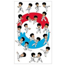 세모네모 스포츠태권도 4매X20개입 SS-120 스티커, 단품