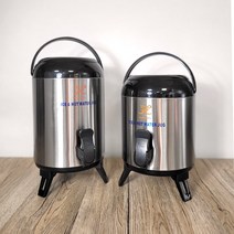 필하이 야외 캠핑 휴대용 보냉보온물통 스테인레스 워터저그 B타입 3L(실용량 2.8L)/4L(실용량 3.8L), 3L