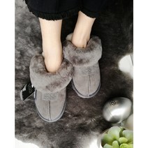 호주 UGG 오즈라나 여성 양모 투톤슬리퍼 OZ3001 천송이 어그슬리퍼
