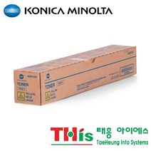 코니카미놀타 병행 수입정품토너 TN-321Y 노랑 BIZHUB C022 25K Bizhub C224, 단일 수량