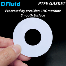 고압세척기부속 부품 노줄 연결 필터 PTFE 가스켓 BSPP 플랜지 위생 실린더 플랫 링 5 6 8 0 2 mm 압력 게, 52 ID 14mm x OD 20mm_01 2mm