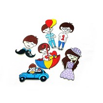 2. 보이앤걸 자수와펜 열접착 자수패치 명찰 이름표