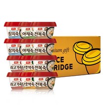 올따옴) 동원 용기죽 선물세트(전복죽4+쇠고기죽2+야채죽2+단호박죽2+참치죽2), 1개
