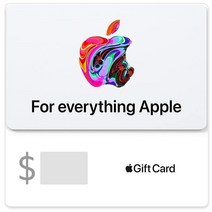 Apple 기프트 카드 60달러 App Store 카톡 이메일 전송 iTunes iPhone iPad AirPods MacBook 액세서리