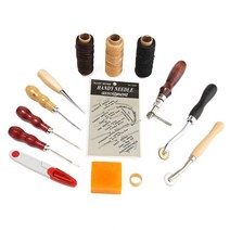 handy needle DIY 가죽 공예 도구 키트 바느질 펀치 작업 14종류 구성킷