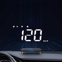 자동차 HUD 헤드 업 디스플레이(USB연결), M1 화이트 버전(USB 인터페이스) OBD, 1개