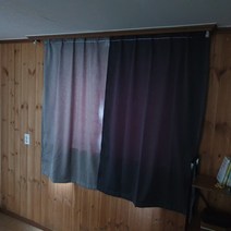 붙이는 벨크로 창문 작은방 암막커튼 연그레이 붙이는커튼 창문형암막커튼 원룸커튼 붙이는암막커튼 셀프커튼