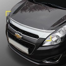 OVH242498ETC 스파크 후드 가드 크롬 본넷 버그 보호 몰딩