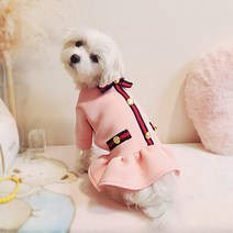 도그파라다이스 강아지옷 봄옷 원피스 2 COLOR S-XL, 네이비