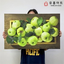 셀러허브_리빙 청사과박스 빨간사과그림 돈들어오는 액자 2종 30호, 선택완료