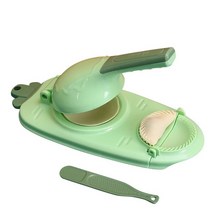 만두 틀 기계만두 제조기 DIY 키트 래퍼 프레스 수동 노동 절약 라비올리 엠바나다 반죽 피부 몰더 기계, 02 Green, 02 Green