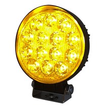 [모든상사] LED 써치라이트 IP68 방수 써치등 작업등 후미등 해루질 서치라이트, 17.YR42F(옐로우원형14구 확산)