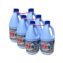 백광 락스 2L x 6개 소독 표백 청소 욕실 화장실