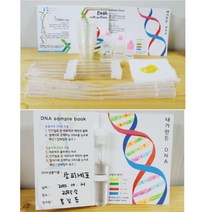 세포핵 유전자 동물세포 DNA추출 실험키트 10인세트 초등과학