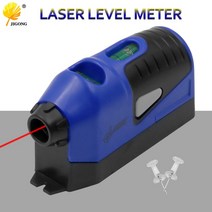 JIGONG 레이저 수평계 수직계 레벨기 라인 측정 게이지 툴 블루