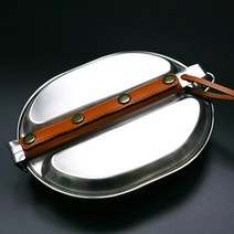 살반 캠핑 메스킷 스텐 반합, 메스킷반합(원형), 1개