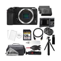 니콘 Nikon Z30 미러리스 카메라 128GB 추가 배터리 삼각대 - 액세서리 키트