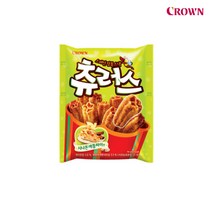 크라운 츄러스 시나몬애플파이맛, 84g, 4개