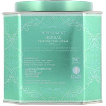 Harney & Sons 페퍼민트 허브 무카페인 허브 30봉 54g(1.9oz), 상세설명참조