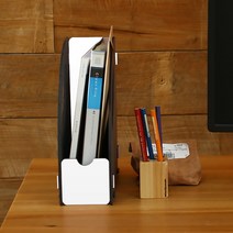 런메이크 반달책꽂이 1단 2단 3단-사무용품에 컬러를 입히다 수납장, 1단 02.화이트