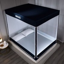 게르 쉘터 천막 몽골텐트 롤업 스카이 모기장 침대 결혼 보호대 더블 유르트 룸 아이템 컨트리 하우스 모기 텐트, 1.5m (5개 피트) 침대, Style 1