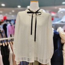 미니멈 레이스 리본 블라우스 MVDAWB1210-IV