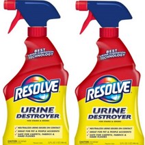 Resolve Pet Carpet Spot+Stain Remover refill 리솔브 카페트 동물얼룩 제거제 스프레이 리필 1.77L 60oz