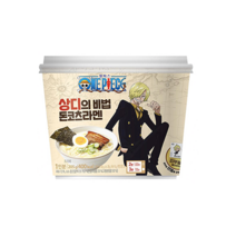 상디의비법 돈코츠라멘 컵라면 띠부씰1종랜덤증정 205g, 6개, 6개